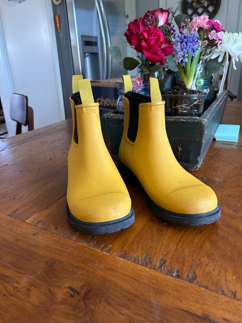 Merry People Rain Boots. Worn One Season. SZ 40(9US)